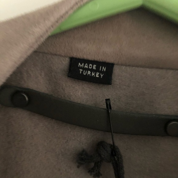 All Saints Ora coat in taupe/grey size 4. - Picture 5 of 9